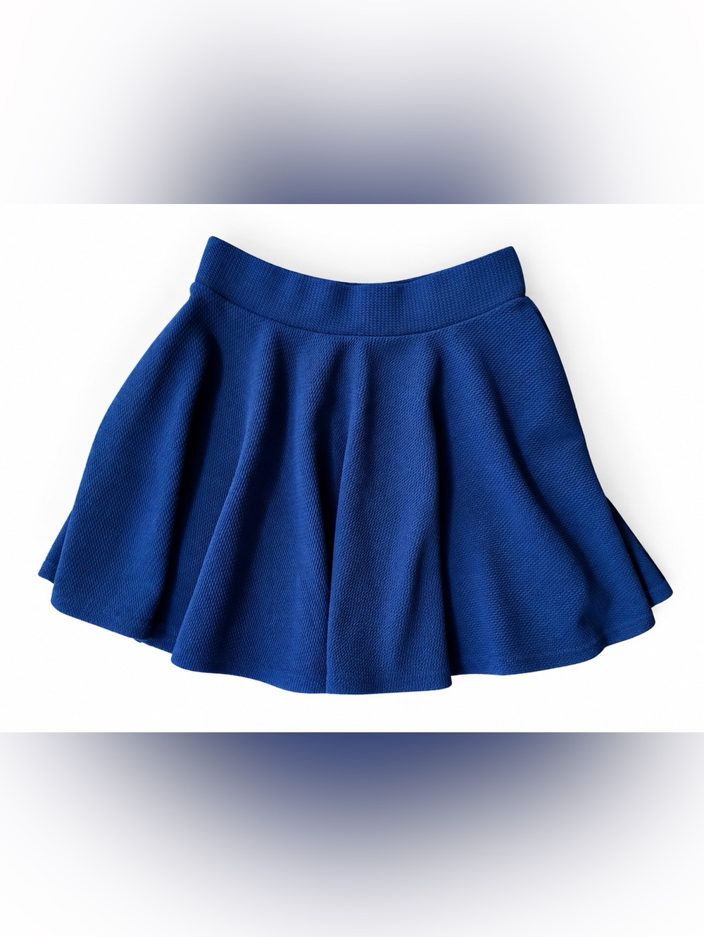 Women's Royal Blue Flared Skirt